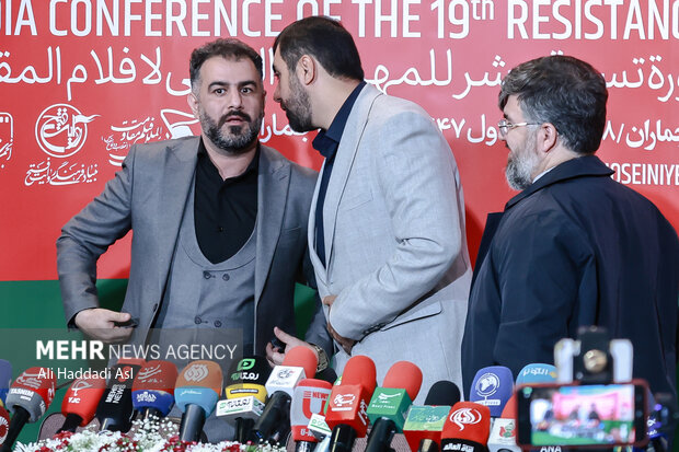 نشست خبری نوزدهمین جشنواره بین المللی فیلم مقاومت