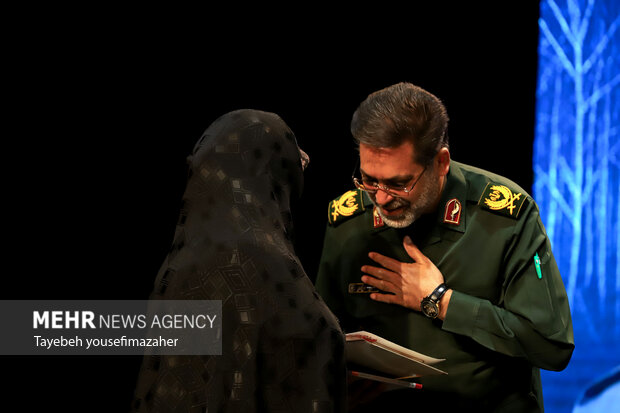 مراسم نکوداشت حاج رضاشکری پور در همدان