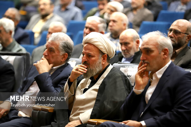 مراسم نکوداشت حاج رضاشکری پور در همدان