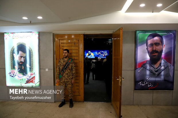 مراسم نکوداشت حاج رضاشکری پور در همدان