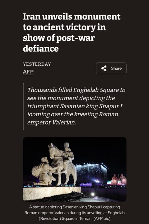 قدرت نرم هنر، پیام برنده سیاسی را به دشمنان ایران داد