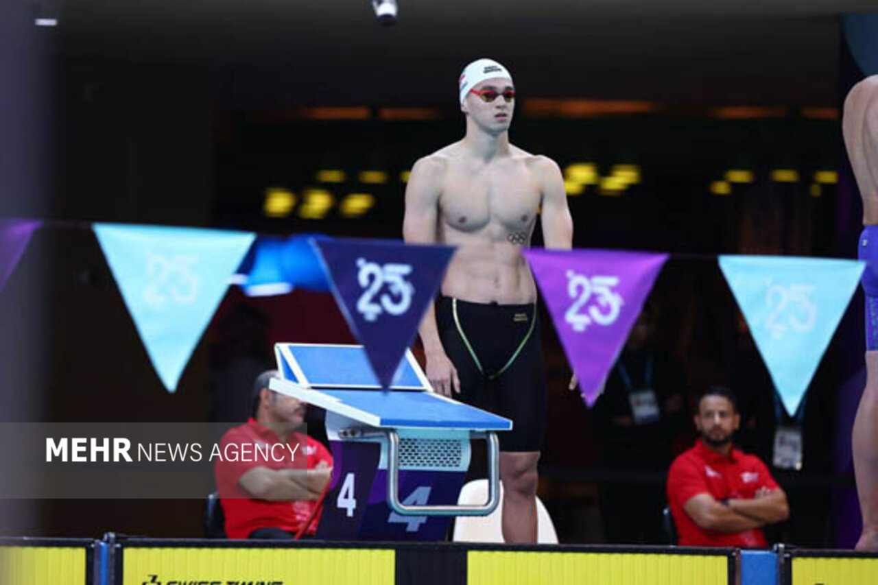 اولین طلای کاروان ورزش ایران از آب بیرون آمد/ سامیار عبدلی قهرمان شد