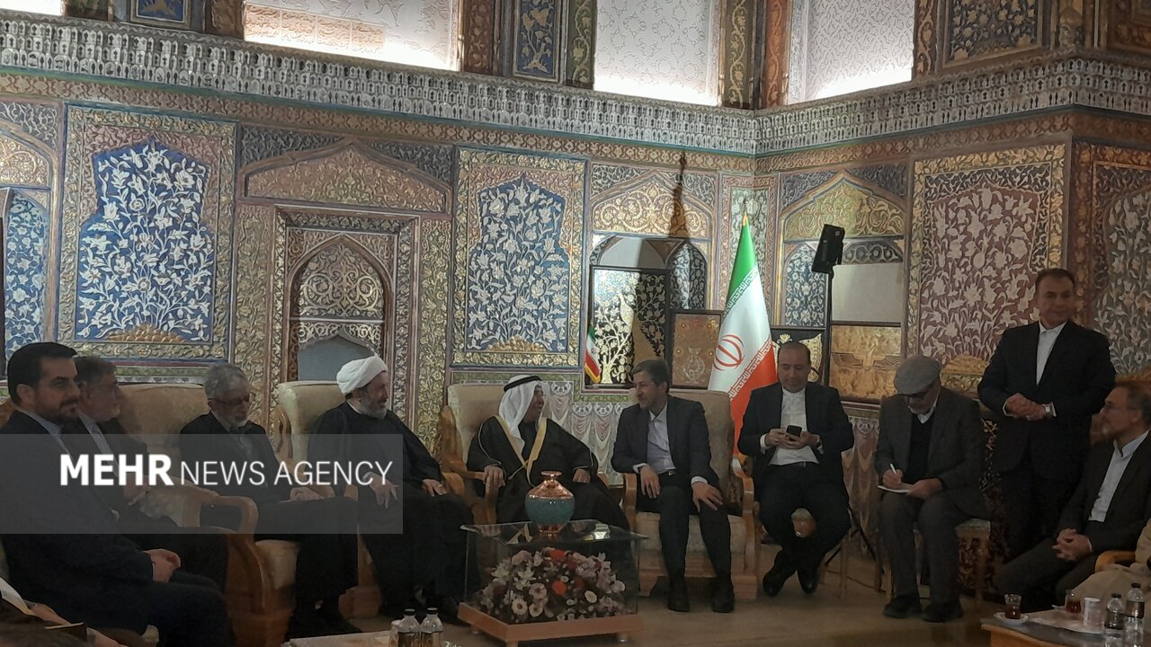 هیئت فرهنگی کویت با استاندار اصفهان دیدار کردند