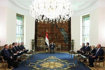 محورهای مذاکرات میان هیئت روسی و رئیس جمهور مصر