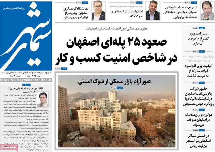 روزنامههای اصفهان