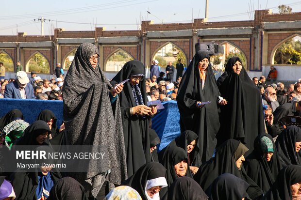 نماز طلب باران در بجنورد