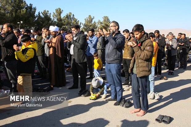 نماز طلب باران در بجنورد