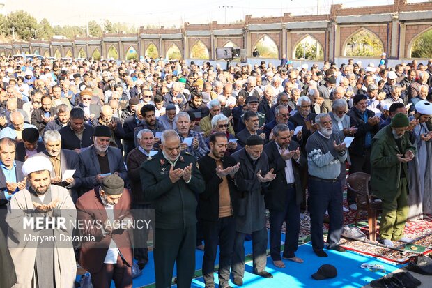 نماز طلب باران در بجنورد