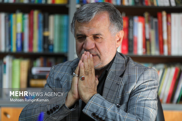 حضور دبیرکل حزب مؤتلفه اسلامی در گروه رسانه‌ای مهر