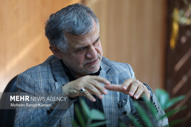 حضور دبیرکل حزب مؤتلفه اسلامی در گروه رسانه‌ای مهر