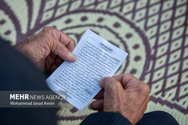 اقامه نماز طلب باران در قزوین