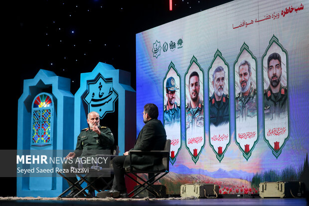 ویژه برنامه شب خاطره به مناسبت هفته هوافضا