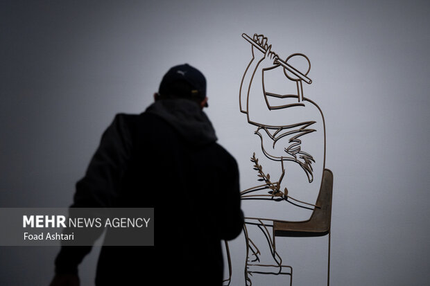 افتتاح نمایشگاه بهرام دبیری در موزه هنرهای معاصر