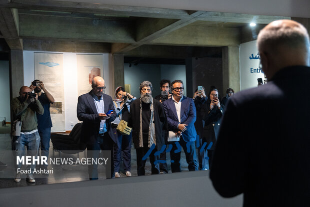 افتتاح نمایشگاه بهرام دبیری در موزه هنرهای معاصر