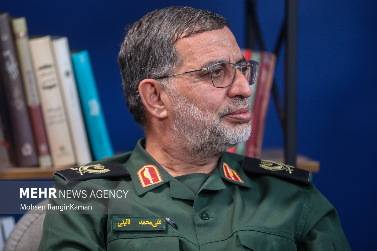 Imran Muna Rgc IRGC spokesman visits Mehr News Agency - Mehr News Agency