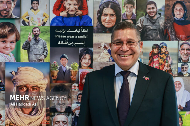 حضور سفیر ونزوئلا  در گروه رسانه‌ای مهر