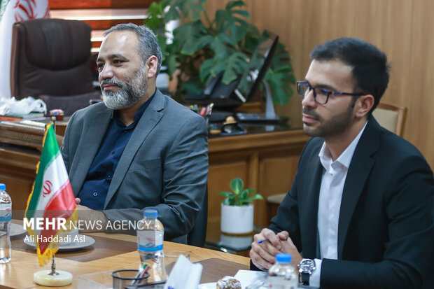 حضور سفیر ونزوئلا  در گروه رسانه‌ای مهر