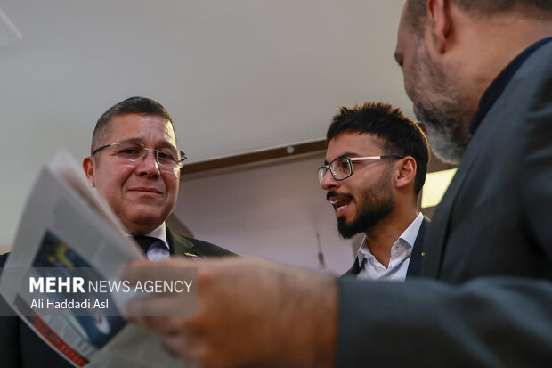 حضور سفیر ونزوئلا  در گروه رسانه‌ای مهر