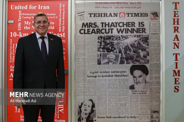 حضور سفیر ونزوئلا  در گروه رسانه‌ای مهر