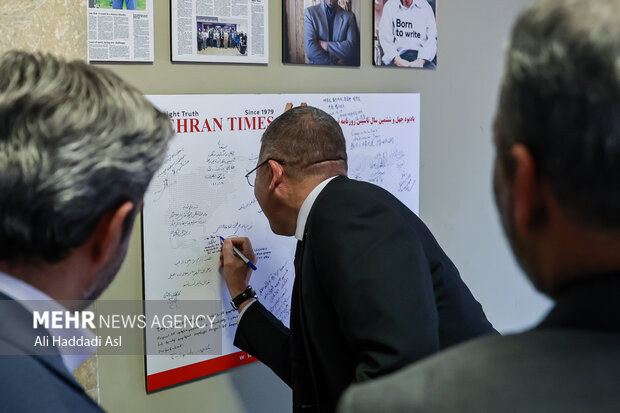 حضور سفیر ونزوئلا  در گروه رسانه‌ای مهر