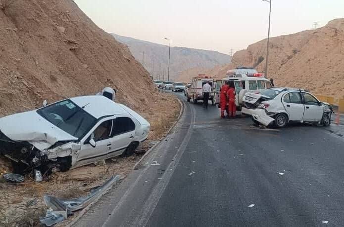 تصادف در محور « دالکی – کنارتخته» ۲ مصدوم داشت