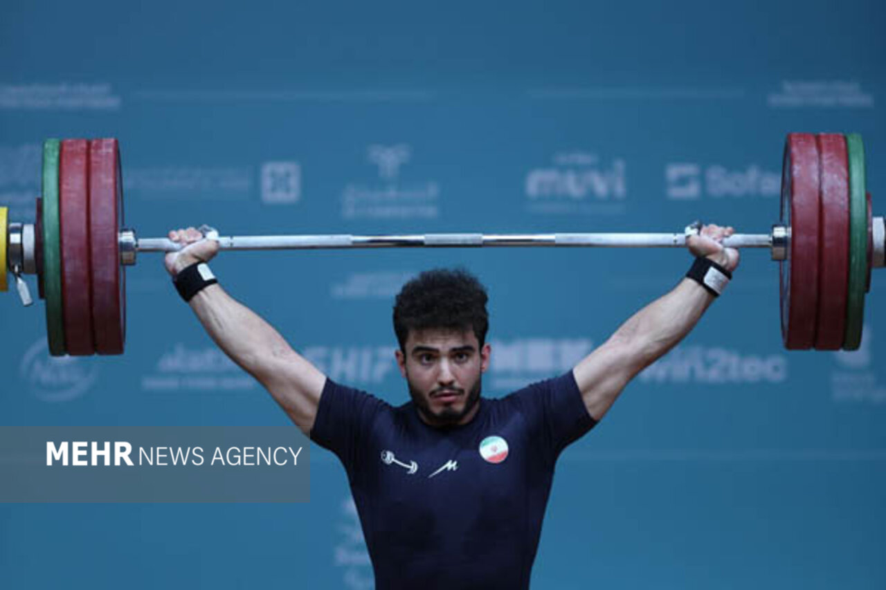 درخشش وزنه بردار خوزستانی در مسابقات جام بین المللی فجر