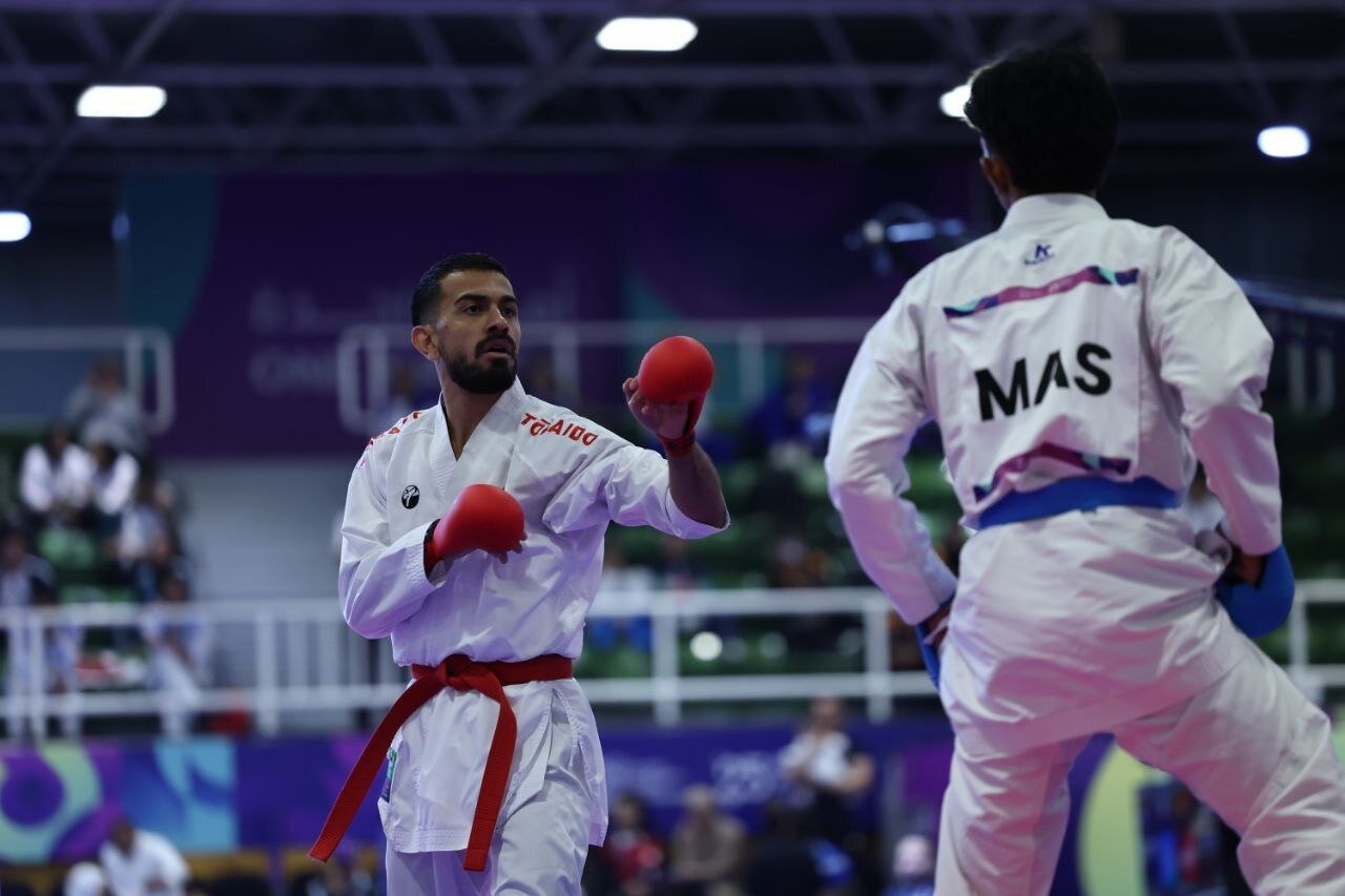 كاراته،ادامه،شانس،مدال،كسب،مسكين،مبارزات