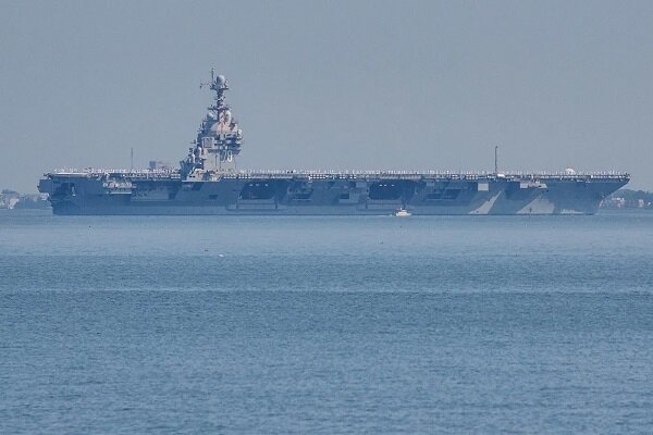 Pentagon’s largest aircraft carrier arrives in Latin America
