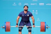 علیرضا نصیری چهارمین وزنه بردار جهان در بزرگسالان و اولین در جوانان