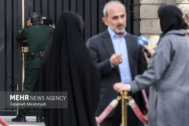 Sidelines of Iranian cabinet meeting
