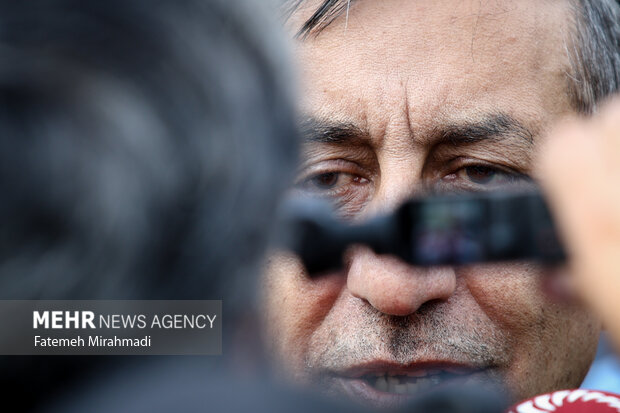 محمدجعفر قائم‌پناه معاون اجرایی رئیس جمهور و سرپرست نهاد ریاست جمهوری در حاشیه جلسه هیئت دولت