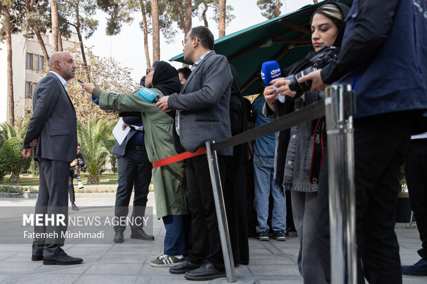 حاشیه جلسه هیئت دولت