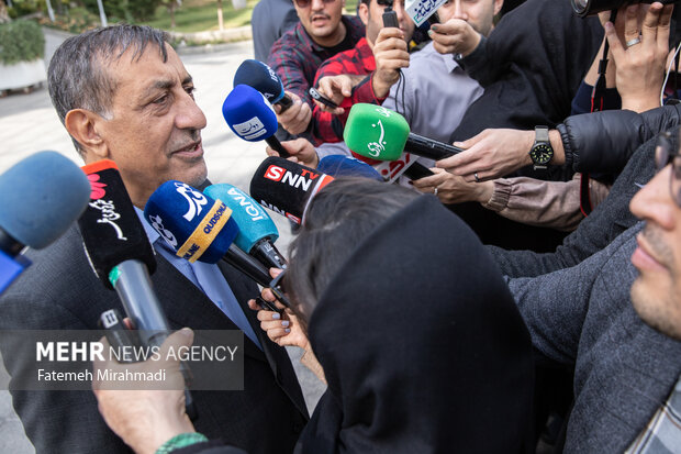 محمدجعفر قائم‌پناه معاون اجرایی رئیس جمهور و سرپرست نهاد ریاست جمهوری در حاشیه جلسه هیئت دولت