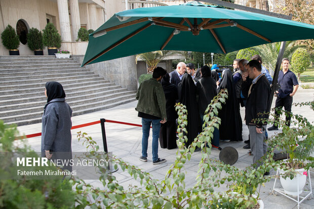 Sidelines of Iranian cabinet meeting
