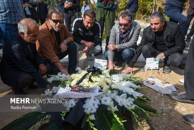 تشیع و تدفین همایون ارشادی