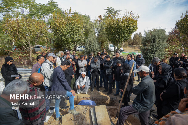 تشیع و تدفین همایون ارشادی