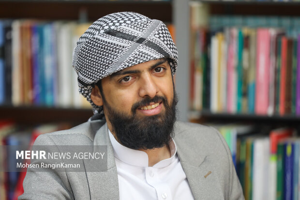 حضور امام جمعه اهل سنت خاش در گروه رسانه‌ای مهر