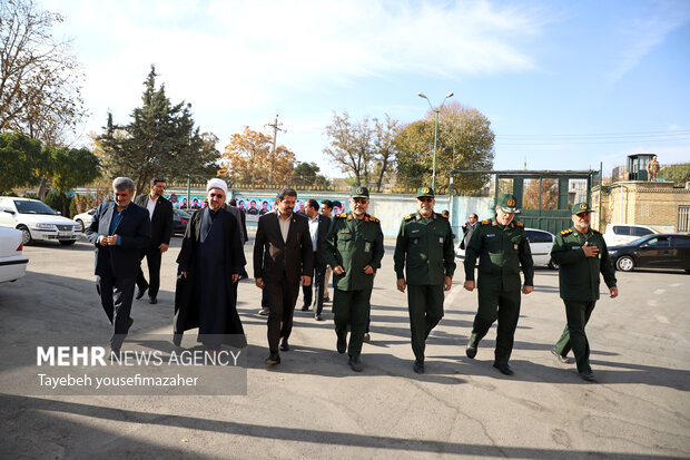 رزمایش استانی سرکشی از خانواده شهدا در همدان