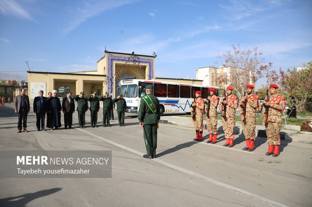 رزمایش استانی سرکشی از خانواده شهدا در همدان