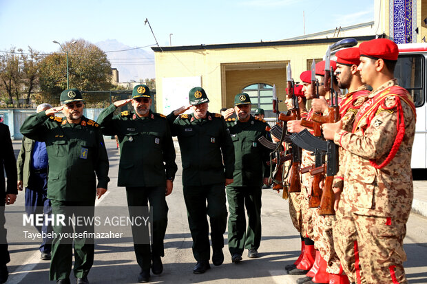 رزمایش استانی سرکشی از خانواده شهدا در همدان