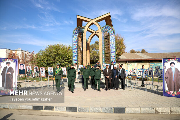 رزمایش استانی سرکشی از خانواده شهدا در همدان