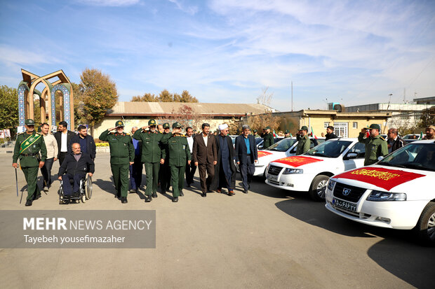 رزمایش استانی سرکشی از خانواده شهدا در همدان