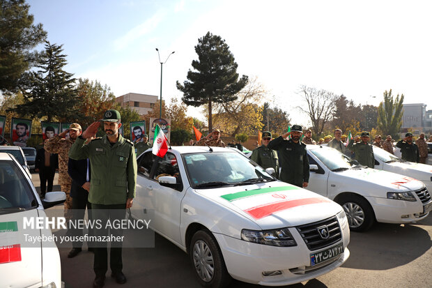رزمایش استانی سرکشی از خانواده شهدا در همدان