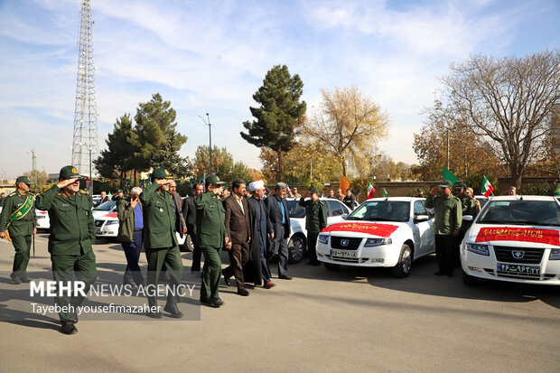 رزمایش استانی سرکشی از خانواده شهدا در همدان