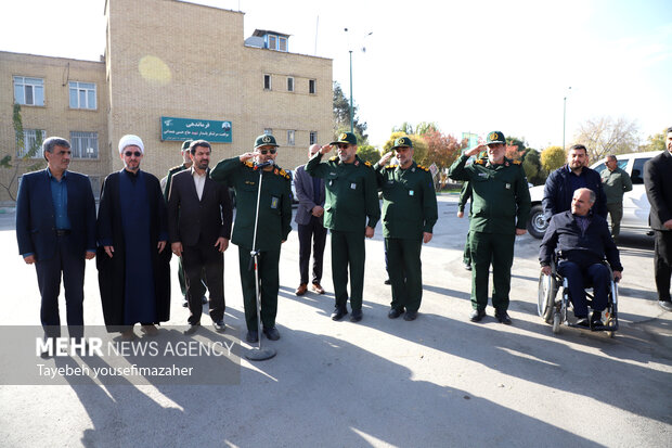 رزمایش استانی سرکشی از خانواده شهدا در همدان