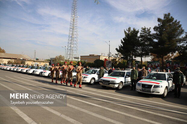 رزمایش استانی سرکشی از خانواده شهدا در همدان