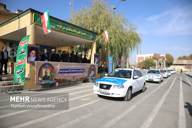 رزمایش استانی سرکشی از خانواده شهدا در همدان