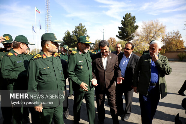 رزمایش استانی سرکشی از خانواده شهدا در همدان