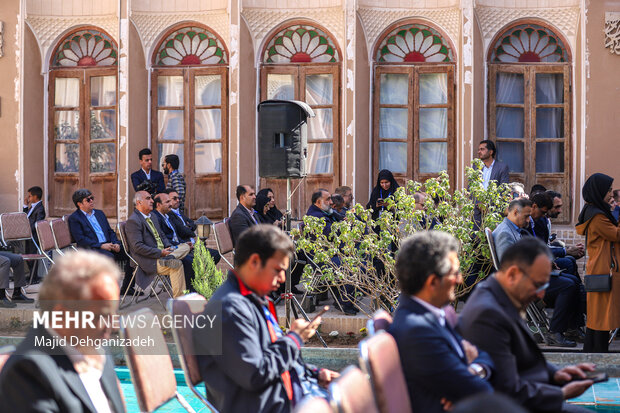آئین افتتاحیه دومین اجلاس مجمع شهرهای تاریخی ایران