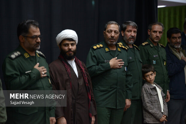 آیین پاسداشت شهید محمد حسین بشیری